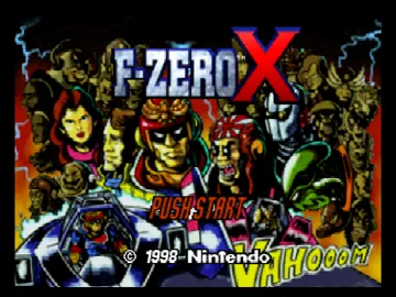 F-Zero X (Europe) screen shot title